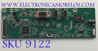 MAIN PARA MONITOR HP / NUMERO DE PARTE 3527-2602-0150 / R017122810792 / R3527-2602-0150 / NUMERO DE PANEL M270HAN01.6 (HS)(AK1) / MODELO HSD-0091-K